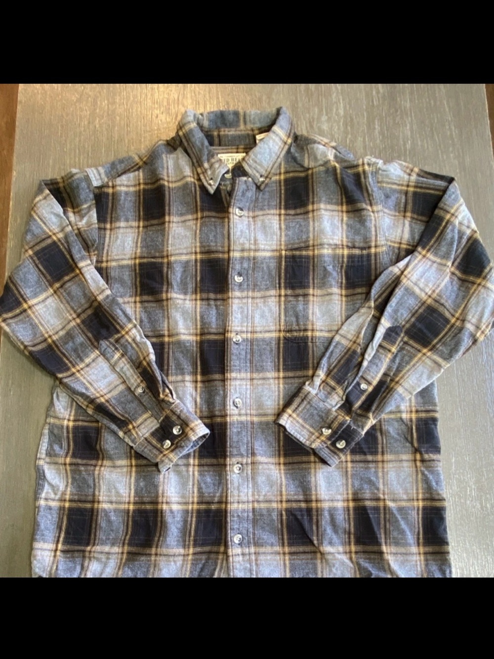 Men's Plaid Button-Down Shirt
